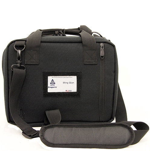 UTG Competition Shooter's Double Pistol Case, Black