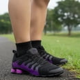 thumbnail image 1 of Tenis Pirma Running Mujer 4528 Powermax Negro Morado, 1 of 3