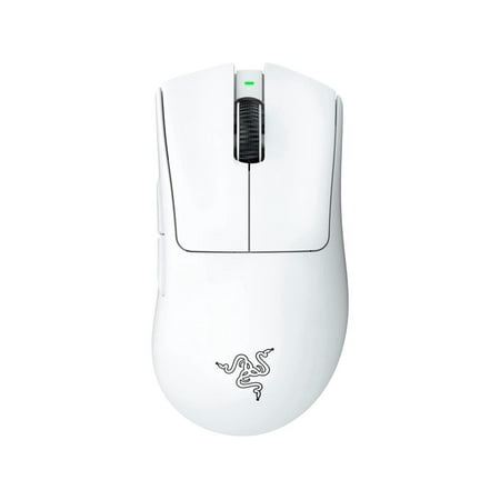 Razer DeathAdder V3 Pro Wireless Esports Gaming Mouse, 64g, 5 Buttons, 2.4GHz, Bluetooth, White