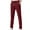 Wine, variant on YUGYXL Big and Tall Drawstring Pants for Men Plus Size Loose Straight Pants with Pockets Elastic Waist Business Pants Blue XL
