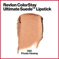 thumbnail image 2 of Revlon ColorStay Ultimate Suede Lipstick, Longwear Soft, Ultra-Hydrating High-Impact Lip Color, Formulated with Vitamin E, 090 Private Viewing, 0.09 oz, 2 of 5