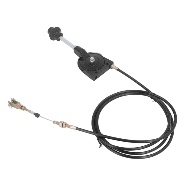 Throttle Control Wire, 2.5 Meter Stainless Steel Joint Manual Throttle Cable For EX230 EX230