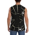 thumbnail image 4 of Balery Spiders On The Web Camisetas sin mangas para hombre, absorbe la humedad y protege contra el mal olor.-X-Large, 4 of 7