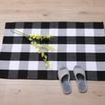 thumbnail image 2 of Toystoory Tapete de tela para puerta, plegable, reutilizable, lavable, reemplazando a cuadros trenzados, moderno estilo Simple, alfombra para Decoración del hogar, 2 of 5