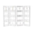 thumbnail image 4 of Clear Earrings Drawer Organizer Plastic Necklace Stud Storage Display Stand Box 4 fold Jewelry Holder, 4 of 8