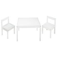 thumbnail image 4 of Mainstays Kids 3-Piece Dry Erase Activity Table and Chair Set for Learning, Drawing & Creative Play, White, 4 of 10
