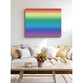 thumbnail image 4 of Rainbow Colors Ombre Cream Wall Art for Living Room,Canvas Picture Wall Decor for Bathroom Bedroom,Modern Abstract Art Aesthetics Painting Artwork for Office Kitchen Hallway Dining Room Decor 12"x16", 4 of 8