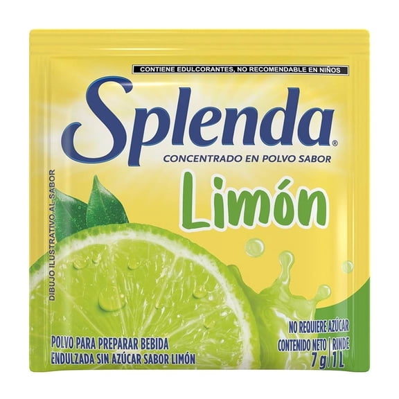 SPLENDA BEBIDA EN POLVO SABOR JAMAICA 7GR