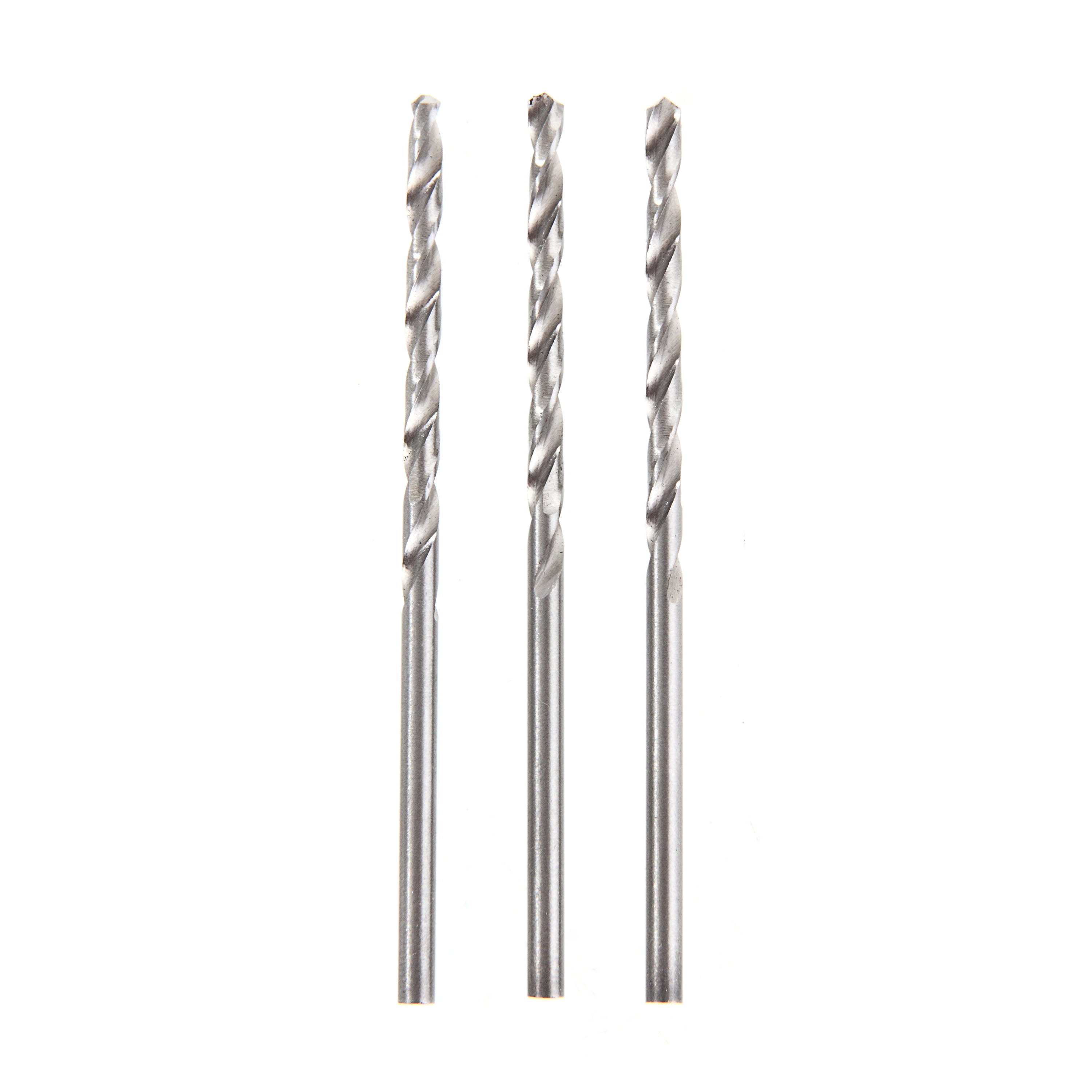 (3 pack) Hyper Tough 3-Piece 7/64 inch Hss Roll Forged Drill Bits, Hss Material, AU00043K