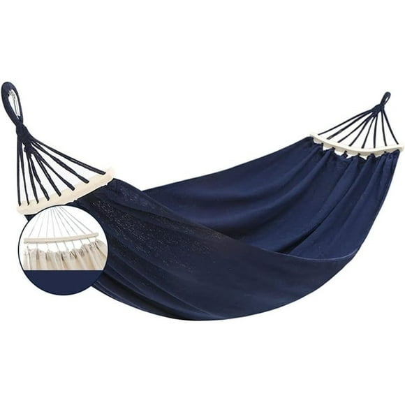 FTCBJJA Hamac Portable pour Deux Personnes pour Jardin - Hamac Balançoire Robuste jusqu'à 660 Lb avec Dispositif Anti-Renversement Latéral et Sac de Voyage pour Porche, Patio, Cour, Chambre, Extérieur, Plage