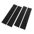 thumbnail image 3 of JUSPOCKET 4 piezas de calcomanías para postes de pilar de ventana de automóvil, moldura negra brillante, decoración exterior de repuesto para Ford 2004-2014, 3 of 20
