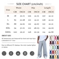 thumbnail image 3 of Iaqnaocc Baggy Sweatpants Casual Gym Wide Leg Drawstring Waist Fashion Big and Tall Workout Pants with Pockets Navy 2XL, 3 of 4