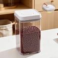 thumbnail image 4 of Transparent Airtight Category Press Storage Jars Storage Box For The Home Ideal For Kitchen Snacks Dried Goods And Keeping Grains And Pulses Fresh, 4 of 6