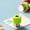 🌻 Green#90, variant on Multi-Shape Food Cutters Set – Stainless Steel One-Press Cut with Protective Sleeves for Fruit, Veggies and Dough