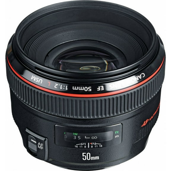Canon EF 50mm f/1.2 L USM Lens for Canon Digital SLR Cameras - Fixed