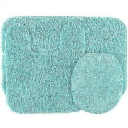 Mainstays True Colors 3-Piece Bright Bath Rug Set