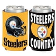 thumbnail image 1 of Wincraft 3208522730 NFL Pittsburgh Steelers Can Cooler Slogan Design, 1 of 2
