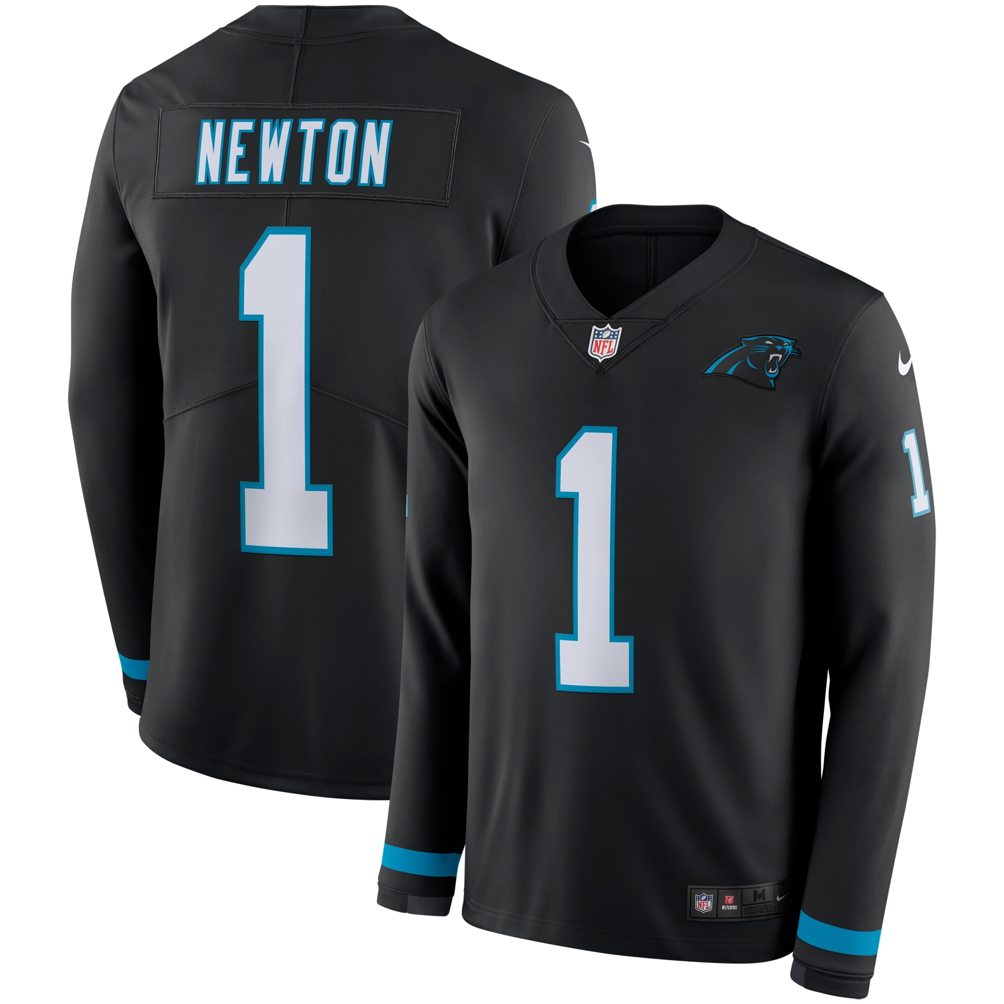 Camî€ î€€Newtonî€ Carolina Panthers Nike Therma Long Sleeve Player Jerseyî€ ... Camî€ î€€Newtonî€ Carolina Panthers Nike Therma Long Sleeve Player Jerseyî€ ...