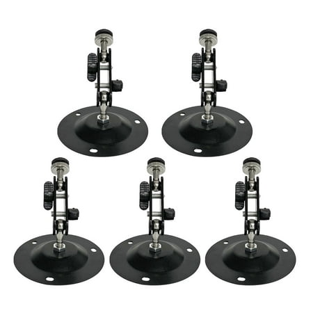 Image of Security camera wall mount 5PCS 360 Degree Monitor Brackets Security Camera Stand Rotatable Camera Holders for Home Shop