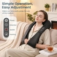 thumbnail image 3 of Naipo Shiatsu Back and Neck Massager with Heat Deep Kneading Massage, Best Gifts Mom Dad Women Men, Home, Office Car Use, 3 of 13