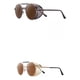 thumbnail image 1 of Gafas de Sol Estilo Vintage con Filtro para Caballeros y Damas café+marrón, 1 of 9