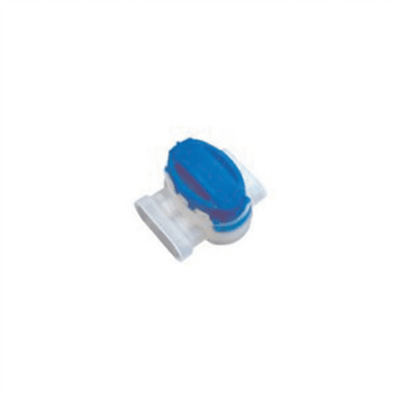 3M Scotchlok 09230 Electric Insulation Displacement Connector, 22 to 14 AWG, Nylon 6/6, Blue