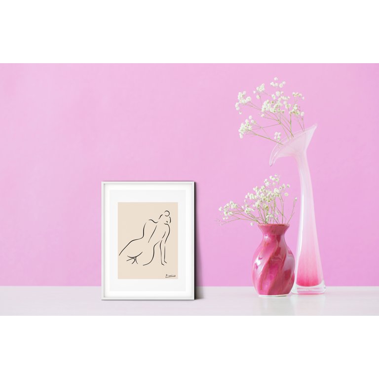 Picasso Line Drawings Flowers