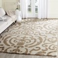 thumbnail image 1 of Safavieh Florida Deangelo Damask Plush Shag Area Rug, 1 of 6