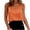 orange, variant on Staron Women Satin V Neck Sleeveless Tank Tops Casual Loose Blouse Summer Fashion Basic Solid Color Tunic Shirt, Orange M