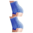thumbnail image 1 of Sonducket Bragas de mujer, Color sólido, cintura alta, transpirable, reemplazo, Flexible, después del parto, calzoncillos, lencería, Azul oscuro 2piezas, 1 of 6