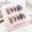 KDZ654-B5 Shining Gem [Paper Card Jelly Glue], variant on Split size 10 pieces of flashy nail art nail sheets best-selling diamond-encrusted wearable nail pieces Hand-worn nail pieces high-end sense