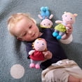thumbnail image 5 of HABA Soft Baby Boy Doll Matteo - Adorable 6" Plush Mini Doll for Babies and Toddlers, Perfect Gift for Toddlers, 5 of 5