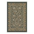 thumbnail image 3 of GENIMO 2'x3' Area Rug for Entryway, Machine Washable Non Slip Low Pile Indoor Door Mat for Front Door Kitchen Bathroom, Classic Floral, Antique Emerald, 3 of 5