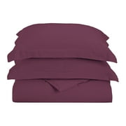 Impressions Westfall Solid Microfiber Duvet Cover Set