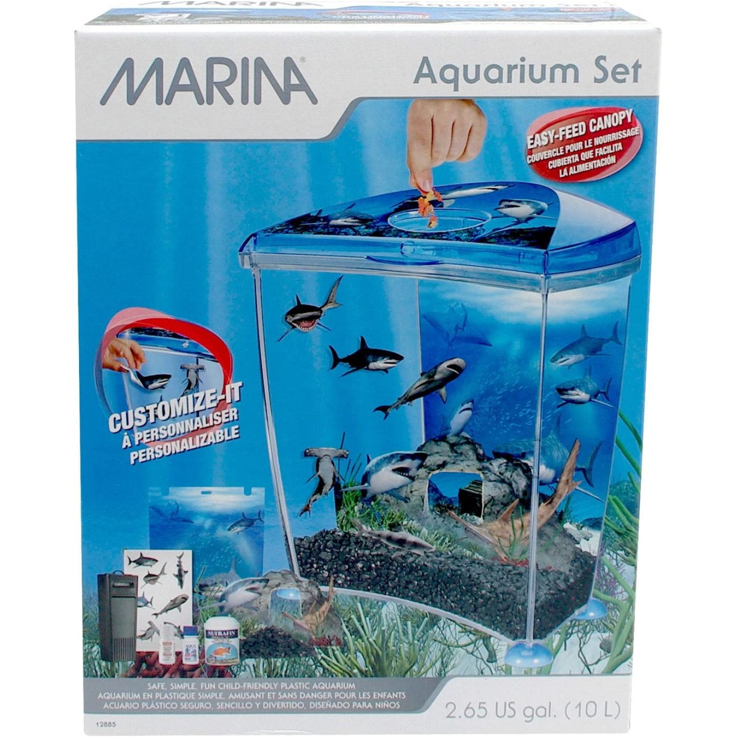 Star Wars Themed Aquarium Safe Decorations Shelly Lighting