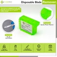 thumbnail image 2 of Removedor de hojas de bisturí Cynamed, caja desechable para objetos punzocortantes, 2 of 4