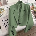 thumbnail image 5 of Blazers for Women Hemlock Spring And Autumn Short Student All Small Suit Womens Blazer, 5 of 5