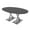 Asian Night w/Silver Base no Electric, variant on 6X4 Conference Table With X Base Boat Oval Shape Data And Electric