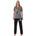 thumbnail image 6 of DC Womens' The Suicide Squad Harley Quinn Tropical Movie Sleep Pajama Set, 6 of 6