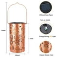 thumbnail image 4 of Qoosea Solar Lanterns Sunflower Lights, Outdoor Waterproof Decor Hanging Lantern Sunflower Solar Light for Garden Patio Yard Lawn Pathway Decoration, 4 of 9