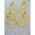 thumbnail image 2 of Yi Lighting Industrial Style Yellow Vintage Metal Lamp Guard Cage for Pendant Light Vintage Lamp Holders (Set of 4), 2 of 7