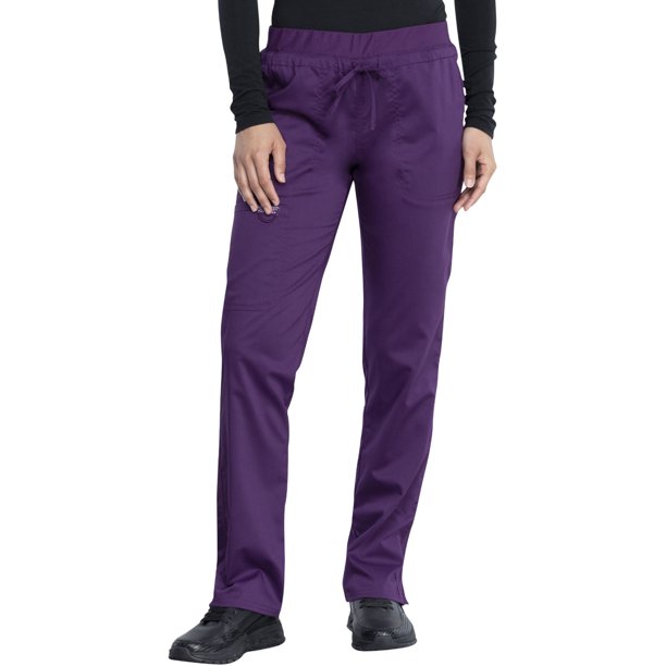 Cherokee Cherokee Workwear Revolution Scrubs Pant for Women Mid Rise