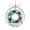 #2G, variant on BZPIZ Christmas Tree Ornament, 3.2 Inch Clear Double-Sided Holiday Hanging Decoration with Festive Character Design, Acrylic Keepsake Ornament for Family Friends Christmas Decor