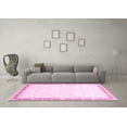 thumbnail image 3 of Ahgly Company Indoor Rectangle Oriental Pink Traditional Area Rugs, 2' x 5', 3 of 4