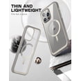 thumbnail image 2 of SUPCASE Unicorn Beetle Mag Case for iPhone 15 Pro 6.1", Compatible with MagSafe Shockproof Protective Slim Clear Case (Gray), 2 of 9