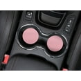 thumbnail image 5 of WIRESTER Round Neoprene Car Coaster for Drinks, Set of 2pcs, Solid Light Pink, 5 of 6