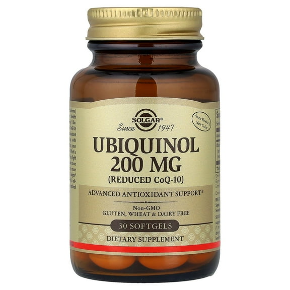 Ubiquinol - Reduced CoQ-10 200 mg - 30 Softgels