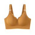 thumbnail image 5 of Fsqjgq Bras for Women Underwear Sticky Bra Push Up Embroidered Bralettes Lift Bra for Saggy Large Cup Pregnant Breastfeeding Underwear Thin Fixed Cup Without Steel Ring Gathering Sagging Preg, 5 of 5