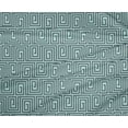 thumbnail image 4 of oneOone Polyester Lycra Fabric Greek Key Geometric Printed Fabric 1 Yard 56 Inches Wide, 4 of 4