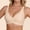 Light Yellow, variant on Women's Leopard Print Wireless Push Up Bra Ice Silk Outer Layer Breathable Soft Cup Plus Size Comfortable All Day Support For Young Women Blue M